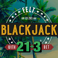 Blackjack with 21+3 Bet